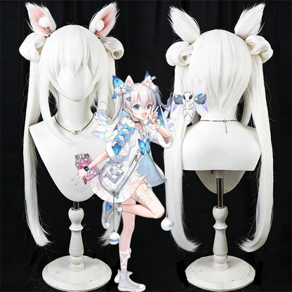 【In Stock】Game 승리의여신: 니케 Goddess of Victory: Nikke Cosplay 앤 : 미라클 페어리 エヌ : ミラクルフェアリー Anne: Miracle Fairy Cosplay Wig