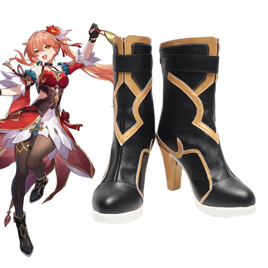 Game Honkai: Star Rail Cosplay Guinaifen Cosplay Shoes