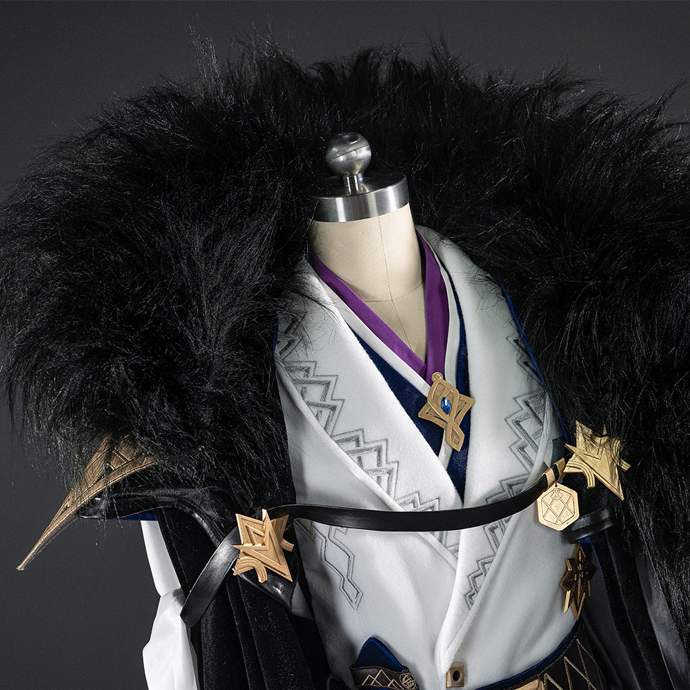 【Pre-Sale】Game Arknights Cosplay SilverAsh the Reignfrost Cosplay Costume Premium Edition