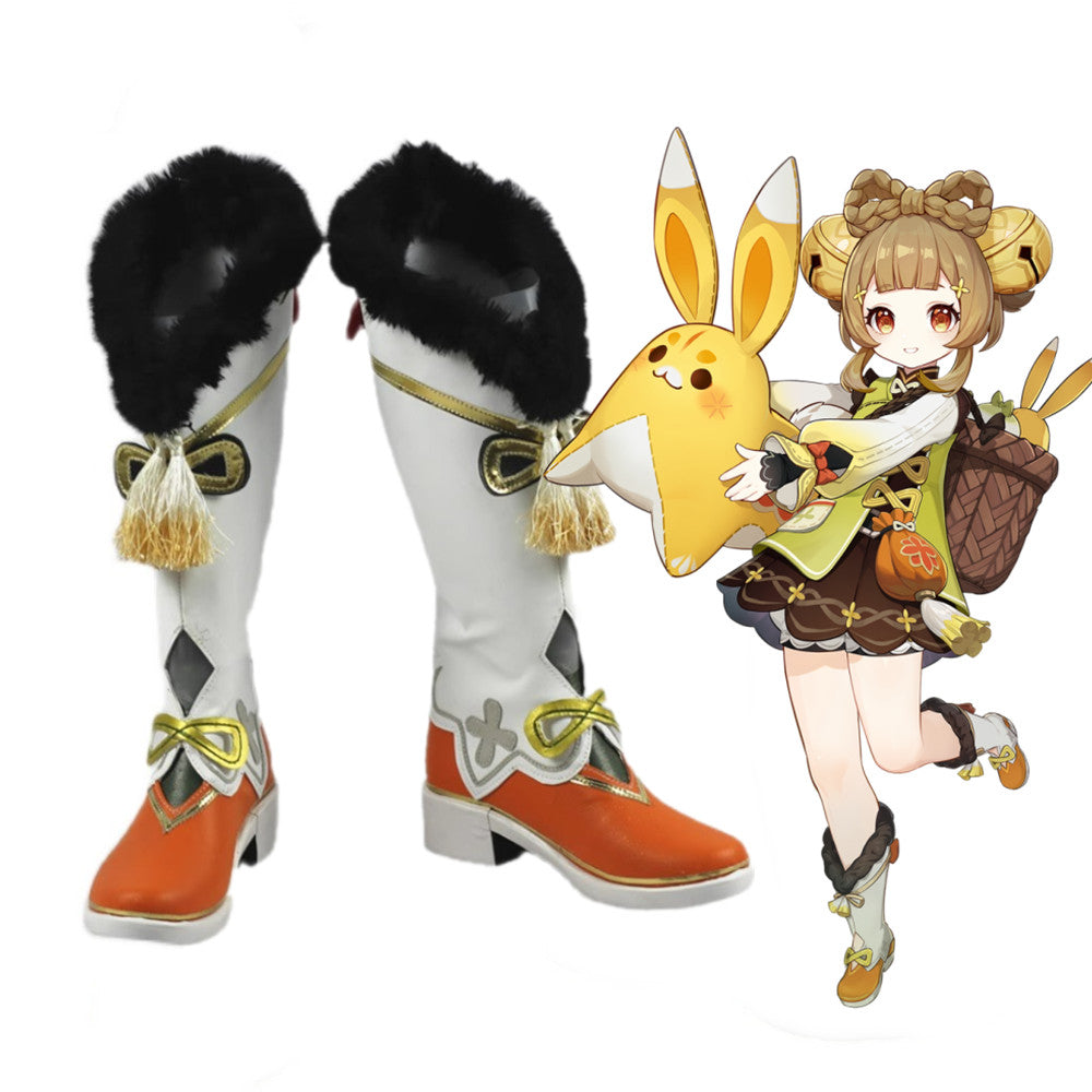 Game Genshin Impact Cosplay Yaoyao Cosplay Shoes - Cosplay Shoes Boots
