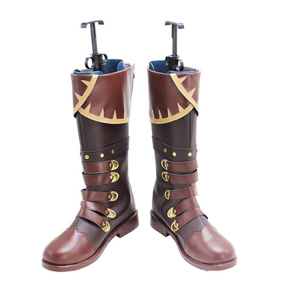 Game Genshin Impact Cosplay Diluc Cosplay Shoes - Cosplay Shoes Boots