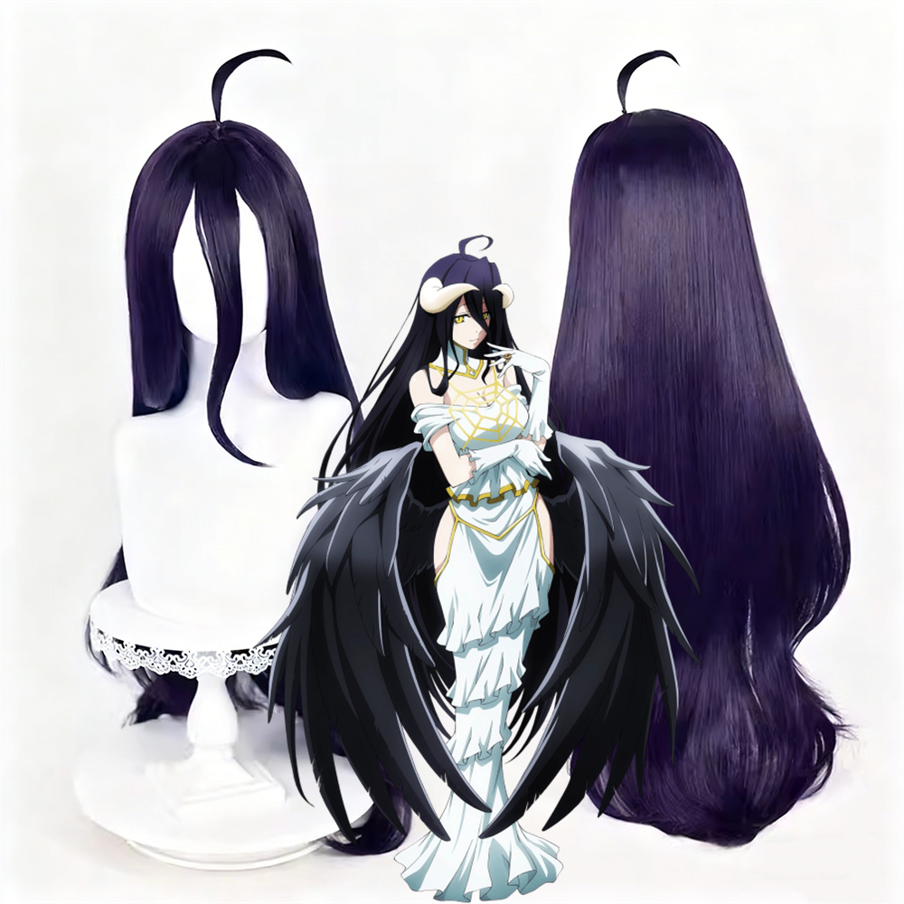 【In Stock】Anime Overlord Cosplay アルベド Albedo Cosplay Wig