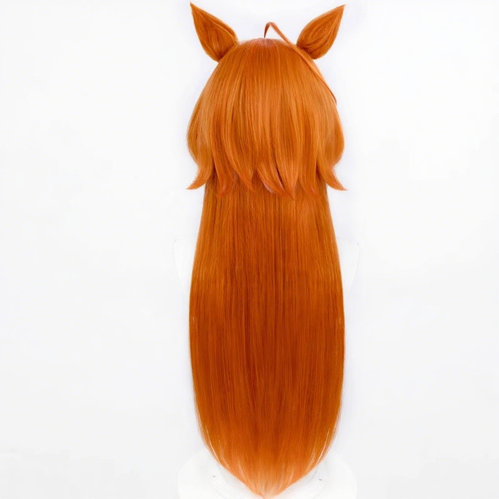 【In Stock】Game Umamusume:Pretty Derby Cosplay オルフェーヴル Orfevre Cosplay Wig With Ears and Tail