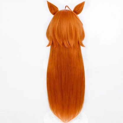 【In Stock】Game Umamusume:Pretty Derby Cosplay オルフェーヴル Orfevre Cosplay Wig With Ears and Tail