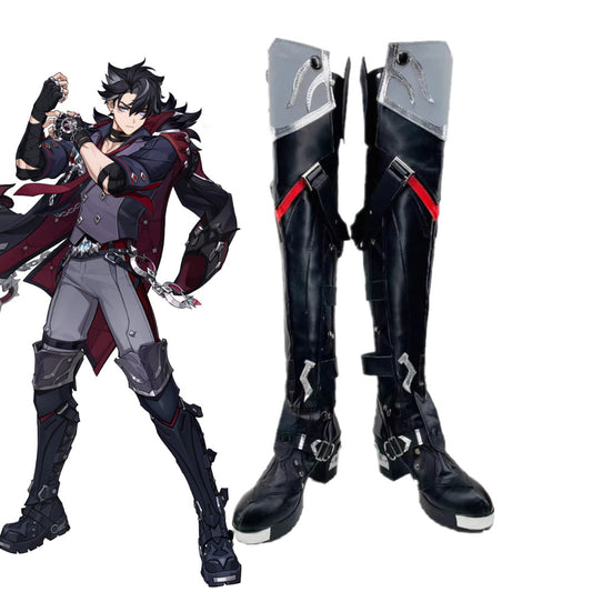 Game Genshin Impact Cosplay Wriothesley Cosplay Shoes High Heels