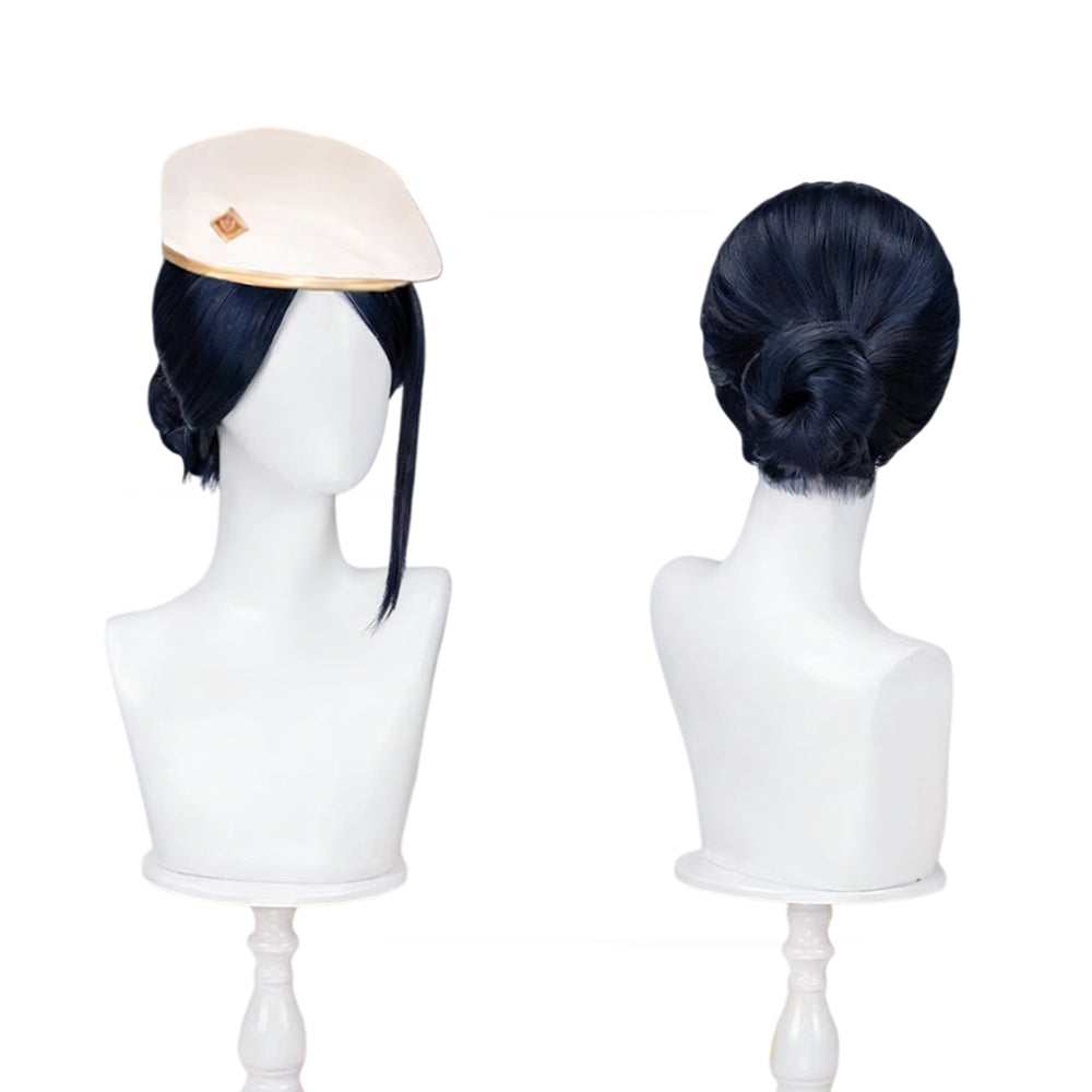 【In Stock】Game League of Legends Cosplay Caitlyn Kiramman Cosplay Wig