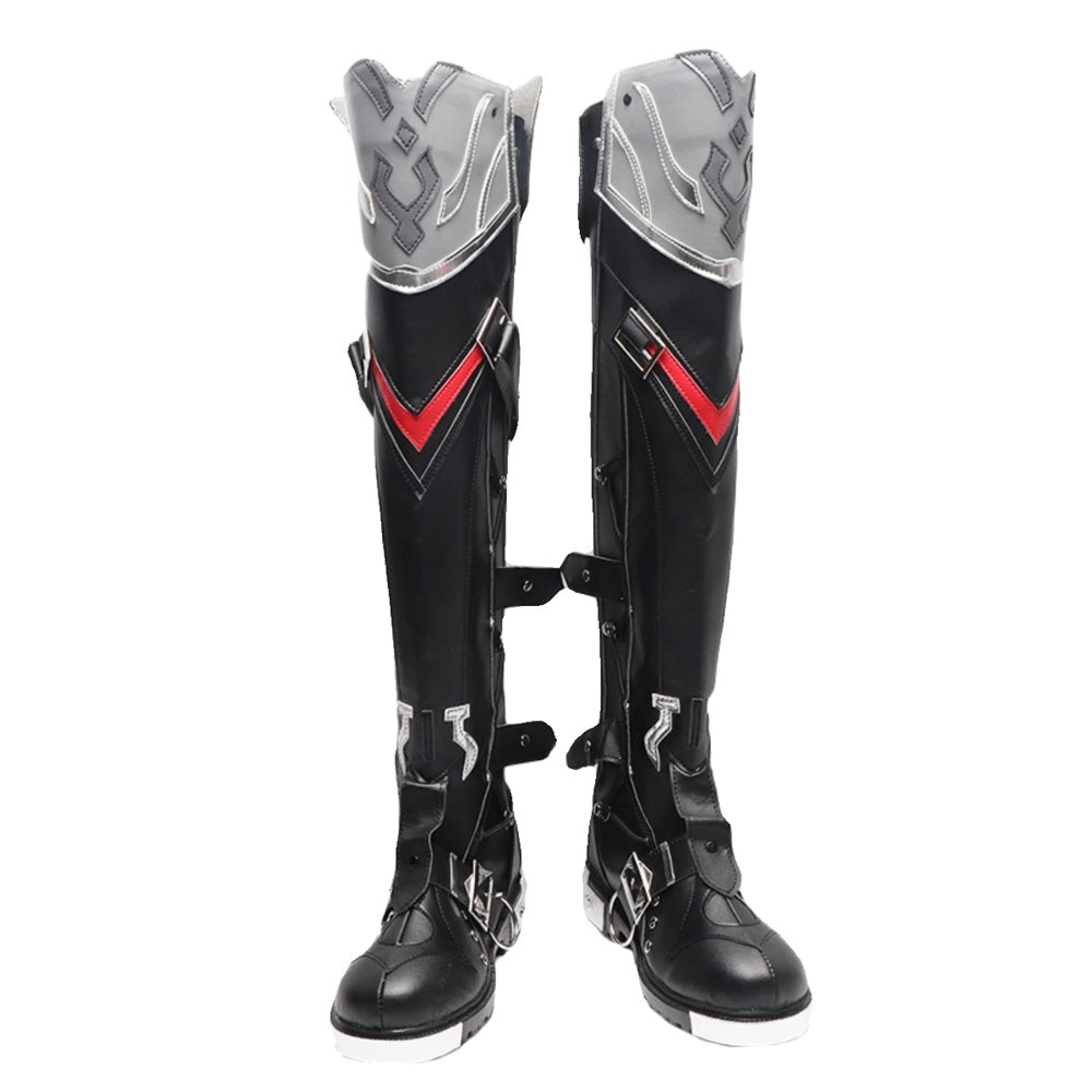Game Genshin Impact Cosplay Wriothesley Cosplay Shoes Flat Shoes
