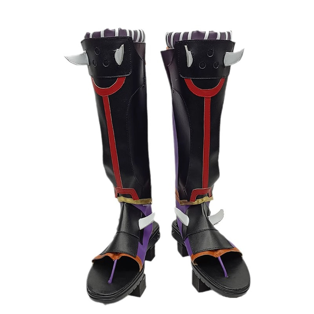 Game Genshin Impact Cosplay Arataki Itto Cosplay Shoes - Cosplay Shoes Boots