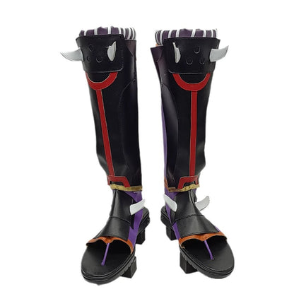 Game Genshin Impact Cosplay Arataki Itto Cosplay Shoes - Cosplay Shoes Boots