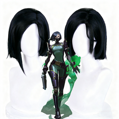 【In Stock】Game Valorant Cosplay Viper Cosplay Wig