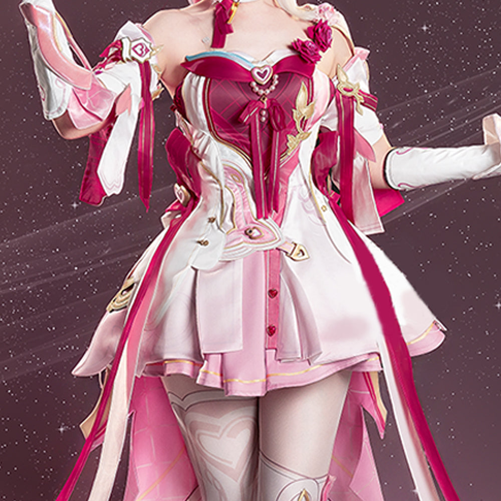 【In Stock】Game Honkai Impact 3rd Cosplay Elysia Love Wish Fairy Cosplay Costume