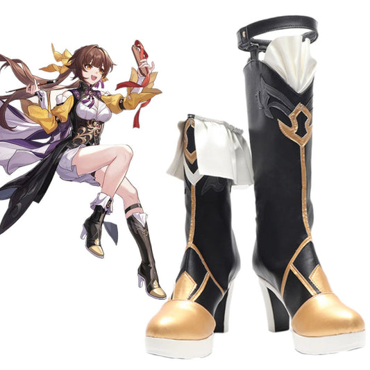 Game Honkai: Star Rail Cosplay Xianzhou Alliance Sushang Cosplay Shoes High Heels - Cosplay Shoes Boots