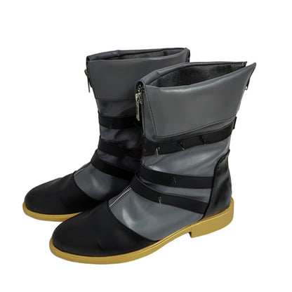 Game Identity V Cosplay Gold Foil Cosplay Shoes