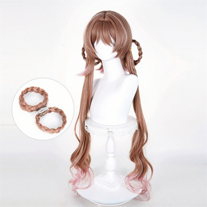 【In Stock】Game Arknights Cosplay DREAMLAND PLANET Eyjafjalla the Hvít Aska Cosplay Wig