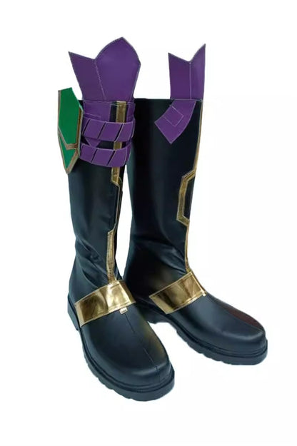 Game Genshin Impact Cosplay Xiao Yaksha Cosplay Long Boots Cosplay Shoes