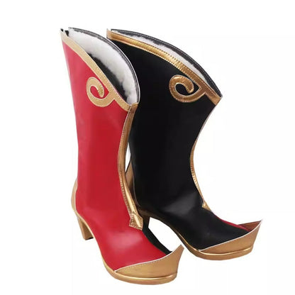Game Genshin Impact Cosplay Yanfei Cosplay Shoes - Cosplay Shoes Boots