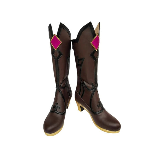 Game Genshin Impact Cosplay Fischl von Luftschloss Narfidort Cosplay Shoes - Cosplay Shoes Boots