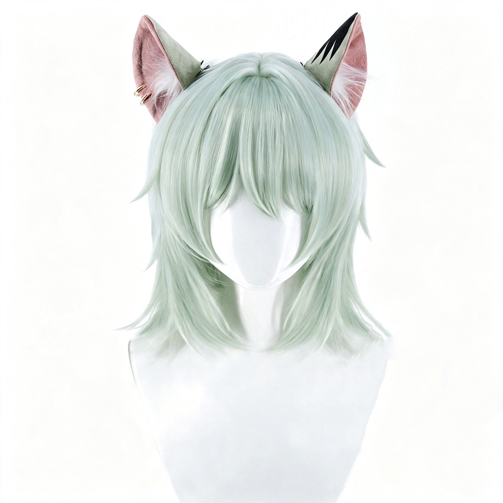 【In Stock】Anime Chainsmoker Cat Yani Neko ヤニねこ Cosplay Yaniko Sato Cosplay Wig