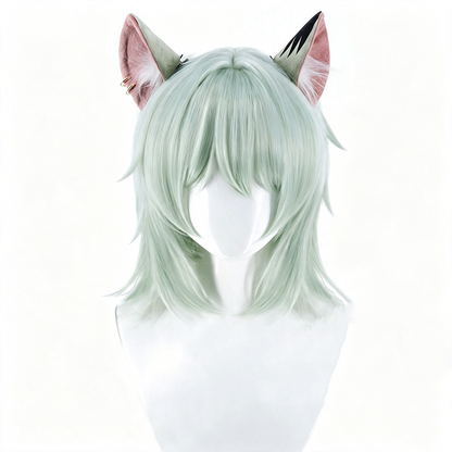 【In Stock】Anime Chainsmoker Cat Yani Neko ヤニねこ Cosplay Yaniko Sato Cosplay Wig