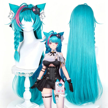 【In Stock】Game Neverness to Everness 이환 Cosplay Mint Cosplay Wig