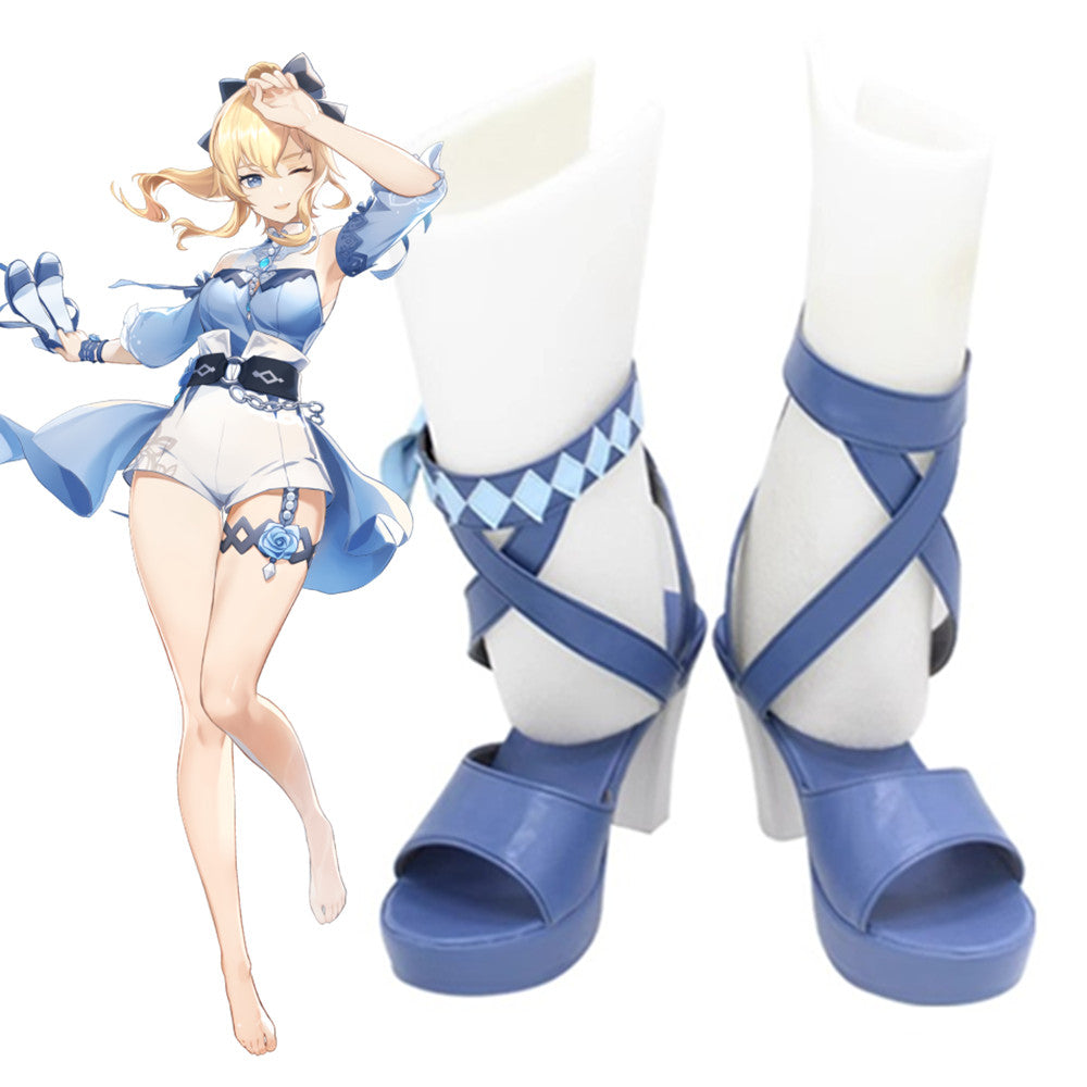 Game Genshin Impact Cosplay Sea Breeze Dandelion Jean Cosplay Shoes