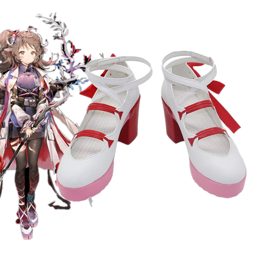 Game Arknights Cosplay Eyjafjalla Cosplay Shoes