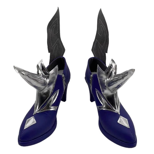 Game Genshin Impact Cosplay Skirk Cosplay Shoes