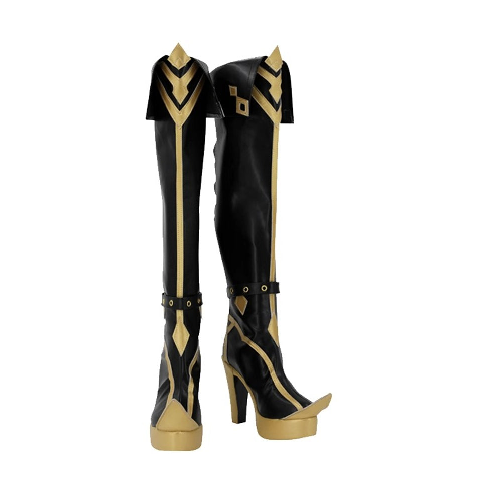 Game Genshin Impact Cosplay Dehya Cosplay Shoes Long Boots