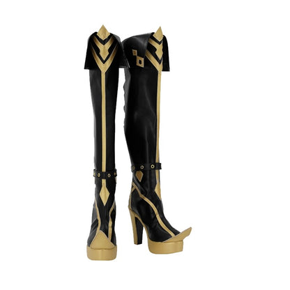 Game Genshin Impact Cosplay Dehya Cosplay Shoes Long Boots