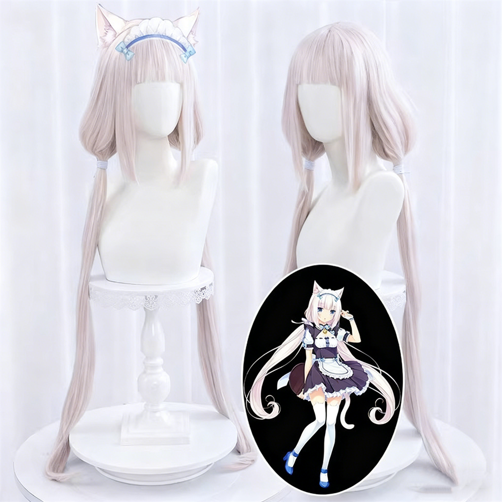 【In Stock】Anime ネコぱら Nekopara Cosplay Chocola & Vanilla Cosplay Wig