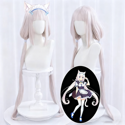 【In Stock】Anime ネコぱら Nekopara Cosplay Chocola & Vanilla Cosplay Wig