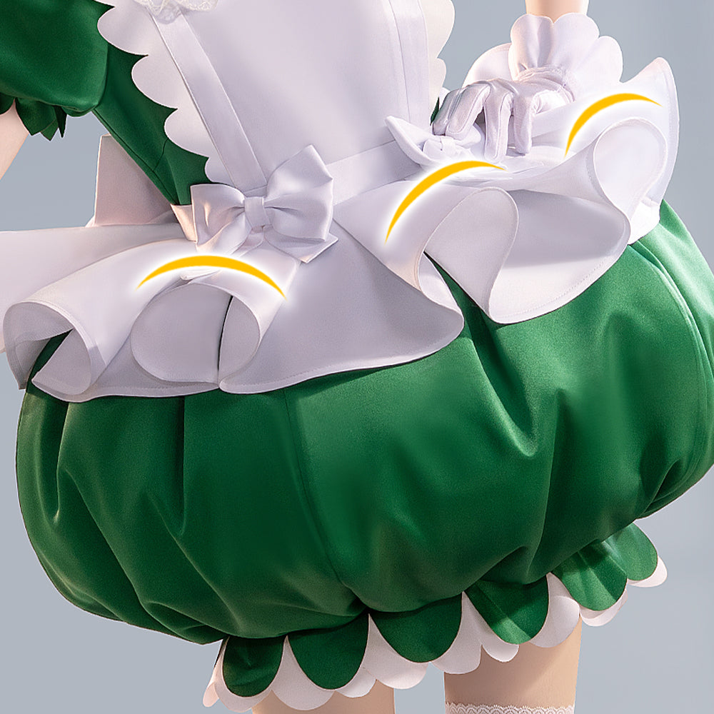 【In Stock】Anime Shugo Chara! Cosplay Amulet Clover Hinamori Amu Cosplay Costume Premium Edition
