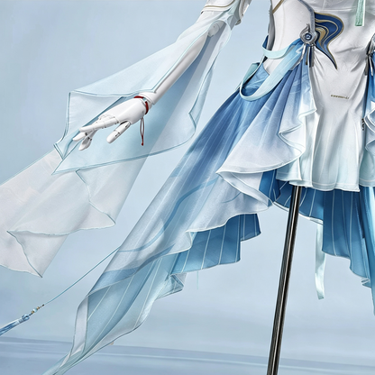 【In Stock】Game Wuthering Waves Cosplay Qingxiao Cosplay Costume Premium Edition