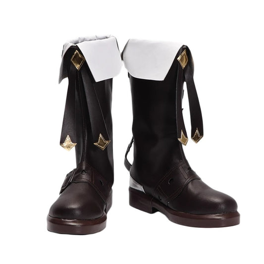 Game Genshin Impact Cosplay Mika Cosplay Shoes - Cosplay Shoes Boots