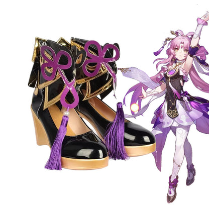Game Genshin Impact Cosplay FuXuan Cosplay Shoes - Cosplay Shoes Boots