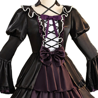 【In Stock】Anime Puella Magi Madoka Magica Cosplay Akemi HomuraCosplay Costume Premium Edition