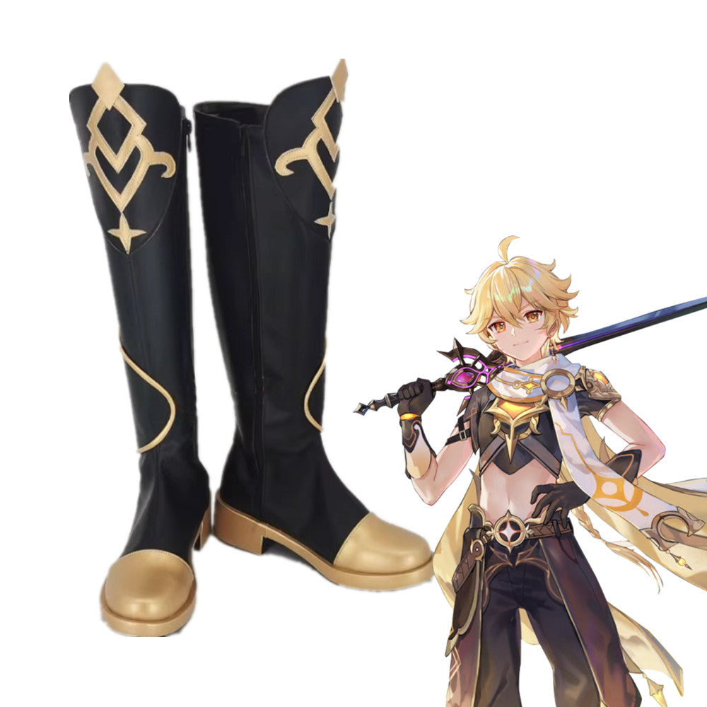 Game Genshin Impact Cosplay Aether Cosplay Shoes - Cosplay Shoes Boots