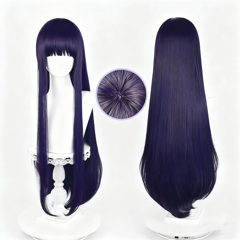 【In Stock】Anime InuxBoku SS Cosplay しらきいん りりちょ Ririchiyo Shirakiin Cosplay Wig