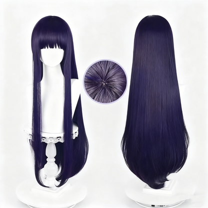 【In Stock】Anime InuxBoku SS Cosplay しらきいん りりちょ Ririchiyo Shirakiin Cosplay Wig