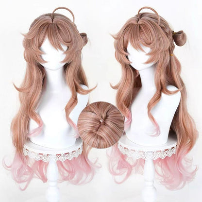 【In Stock】Game Arknights Cosplay Eyjafjalla the Hvít Aska One More Story Cosplay Wig