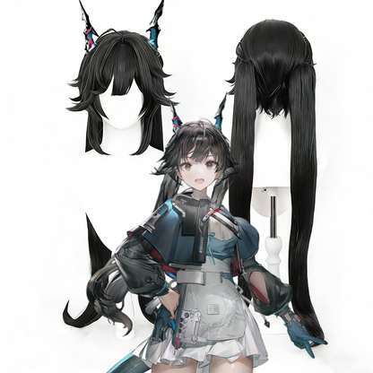 【In Stock】Game Arknights:Endfield Cosplay チェン・センユー Chen Qianyu Cosplay Wig