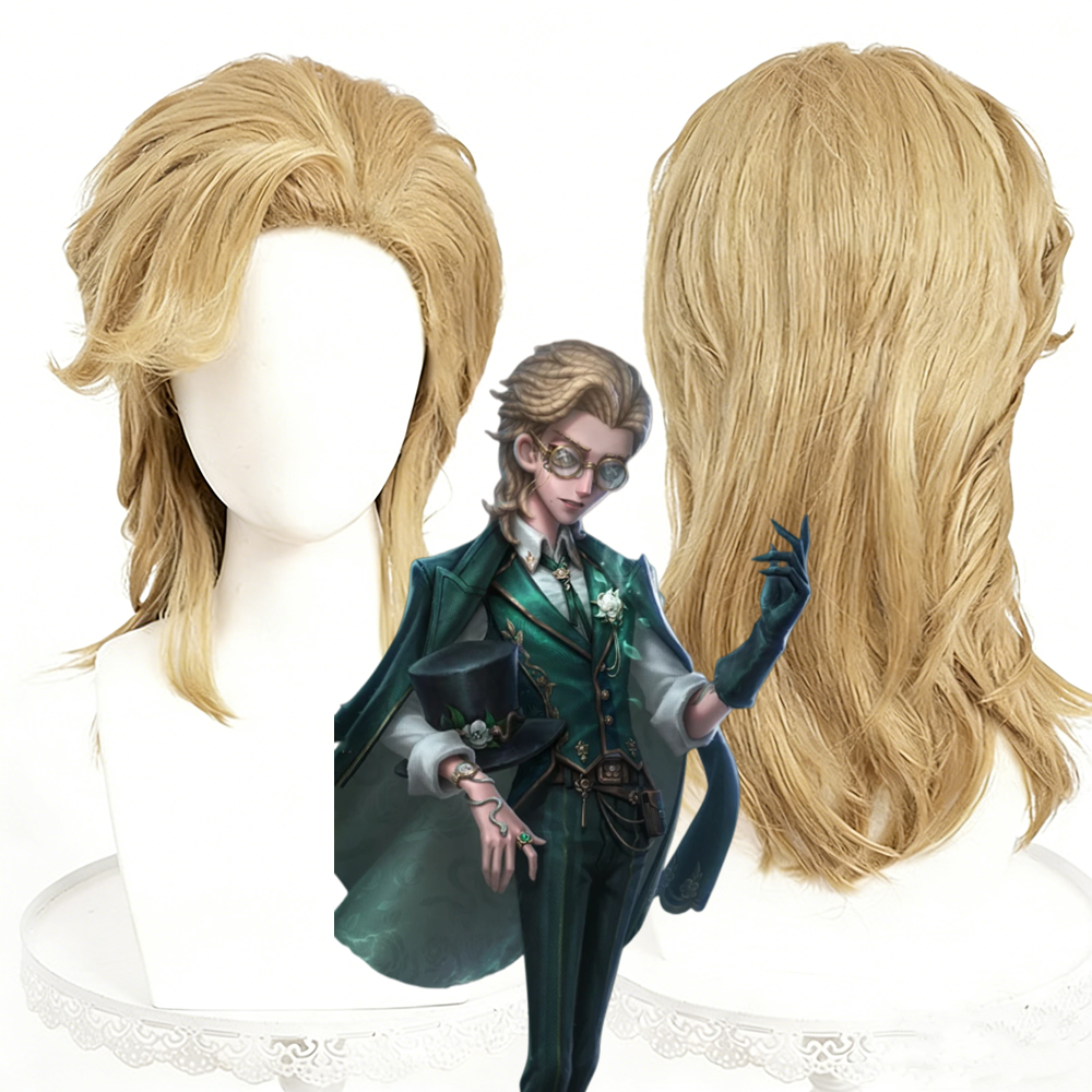 【In Stock】Game Identity V Cosplay Knight - Art Dealer Cosplay Wig