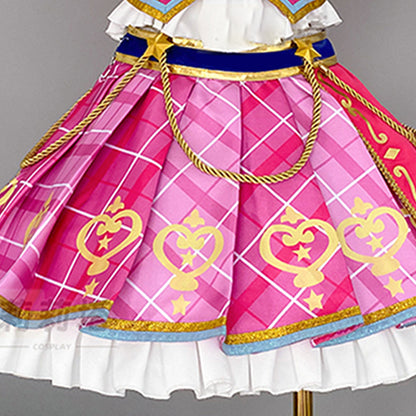 【In Stock】Anime Aikatsu! Cosplay Nijino Yume School Uniform Cosplay Costume