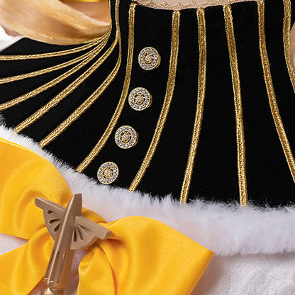 【In Stock】Anime Puella Magi Madoka Magica Cosplay Mami Tomoe Cosplay Costume Premium Edition