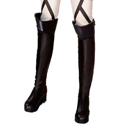 【In Stock】Anime Attack On Titan Cosplay  Armin Arlert Eren Yeager Hange Zoë Levi Mikasa Ackerman Historia Reiss Cosplay Costume