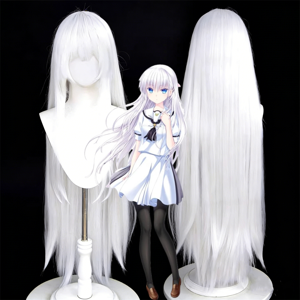 【In Stock】Game Summer Pockets Cosplay Naruse Shiroha Cosplay Wig