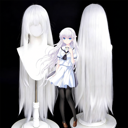 【In Stock】Game Summer Pockets Cosplay Naruse Shiroha Cosplay Wig