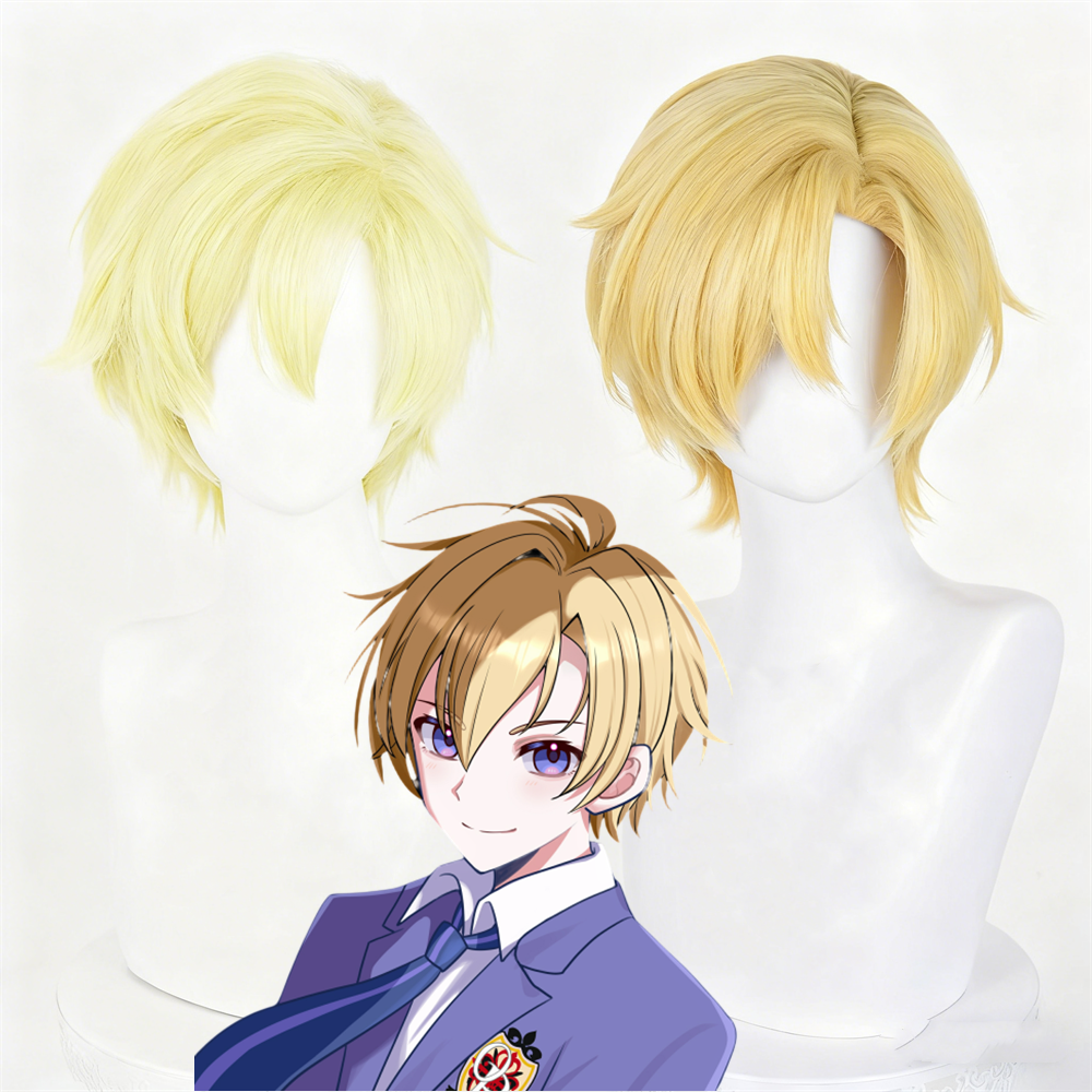 【In Stock】Anime Ouran High School Host Club Cosplay すおうたまき Tamaki Suoh Cosplay Wig
