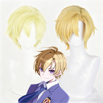 【In Stock】Anime Ouran High School Host Club Cosplay すおうたまき Tamaki Suoh Cosplay Wig