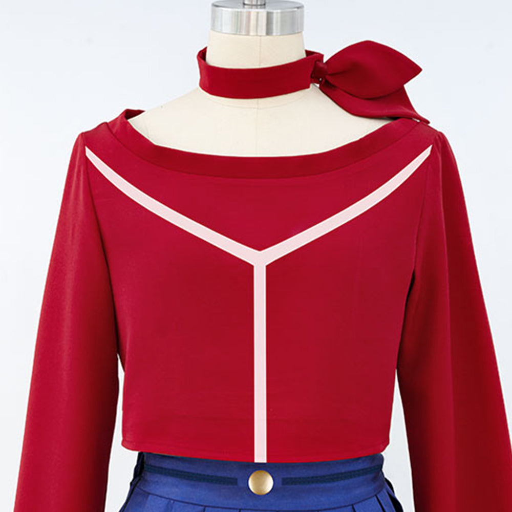 【In Stock】Game MiSide Cosplay Cap-Wearing Mita Cosplay Costume